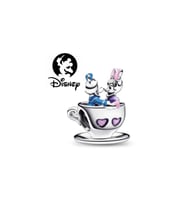 Disney Parks Donald Daisy Duck Çay Fincanı Charm Boncuk 2023 WDW Sevgililer Günü