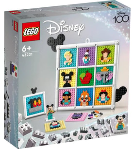 LEGO Disney 43221 100 Years of Disney Animation Icons