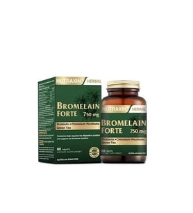 Nutraxin Forte Bromelain 60 Tablet
