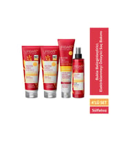 Urban Care Hibiscus&shea Butter Kıvırcık Ve Dalgalı Saçlara Özel 4'lü Bakım Seti-sülfatsız-vegan