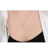 Glorria Gümüş 3 Boyutlu Minimalist Ş Harfi Kolye (Çok Renkli)