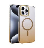 Apple iPhone 14 Pro Max Glossy Magsafe Kapak - Çöl Titanyum