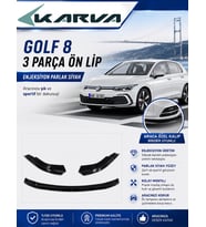 Volkswagen Golf 8 3 Parça Ön Lip