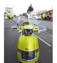 MOTOCAM Skyjet Bayberry Ön Cam 2024-2026 Model 37cm Şeffaf Renkli 4mm Elcikli APARATSIZ