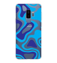 Samsung Galaxy S9 Plus Kapak Renkli Desen Tasarımlı Şeffaf Silikon Kılıf