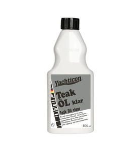 Yachticon - Şeffaf Tik Yağı (500 ml): Ahşabınızın Doğal Dokusuna Dokunmadan UV v