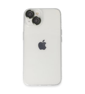 Iphone 14 Kılıf Luko Lens Silikon - Yeşil