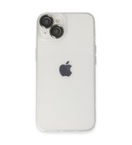 Iphone 14 Kılıf Luko Lens Silikon - Yeşil