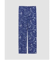 LCW DREAM Lacivert Beli Lastikli Desenli Kadın Pijama Alt