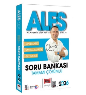Yargı Ales Matematik Sayısal Mantık Geometri Çözümlü Soru Bankası 2026