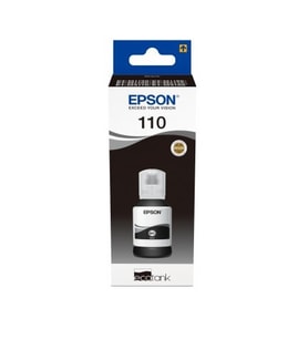 EPSON C13T03P14A T110 Siyah Tanklı Sistem Mürekkebi