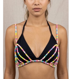 Bikini Üst Boncuklu El işçiliği