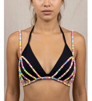 Bikini Üst Boncuklu El işçiliği