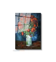 Dikey Cam Tablo Salon Duvar Tablosu Dikey Cam Vangogh 39 Yeni Ev Hediyesi Ofis Tablosu