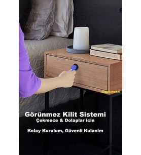 Çekmece Dolap RFID Kapı Güvenlik Kilidi (Gizli-Görünmez Kilit)