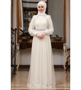 Efsane Abiye Ekru SN40