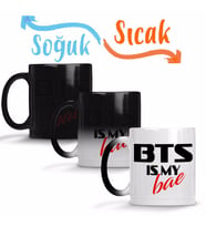 Bts İs My Bae Sihirli Kupa Bardak Porselen