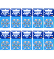 Varta 675 Numara Işitme Cihaz Pili 6X10 (60 Adet) (Siyah)