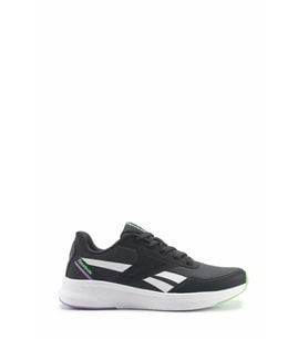 Reebok Buzzer-Beater Kadın Koşu Yürüyüş Ayakkabısı Spor Ayakkabı Sneaker Hafif (Siyah)