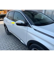 Peugeot 3008 Krom Ayna Kapağı 2 parça 2016 ve üzeri Paslanmaz Çelik