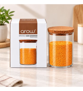 Northcity Küçük Cam Kavanoz 800 ml