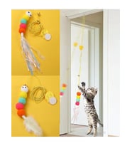 Elastik Kendinden Yapışkanlı Solucan Kedi Oltası (5343)