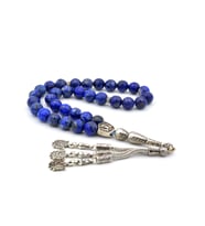 HAKİKİ DOĞAL FASET KESİM LAPİS LAZULİ TESBİH 1.KALİTE İRİ BOY