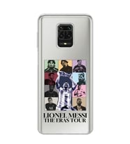 Xiaomi Redmi Note 9S - Redmi Note 9 PRO Uyumlu Lionel Messi Tasarımlı Şeffaf Telefon Kılıfı