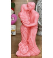 Amoria Okyanus Kokulu Soya Mum - Doğum Günü - Sevgililer Günü - Dekorasyon - Aromaterapi (Pudra Pembe)
