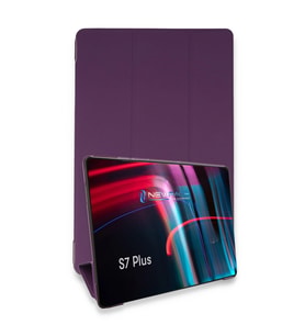 Samsung Galaxy T970 Tab S7 Plus 12.4 Kılıf Tablet Smart Kılıf - Mor