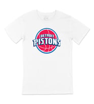 Detroit Pistons Logolu Tişört
