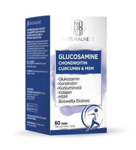 NaturalNest Glucosamine Chondroitin Curcumin & Msm Tablet