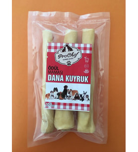 ProChef 100 Gr Dana Kuyruk Doğal Katkısız Köpek Kemiği & Ödül Maması