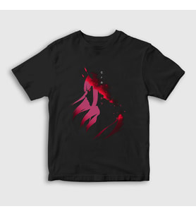 Presmono Unisex Çocuk Siyah Zero Two V3 Darling In The Franxx T-Shirt 483297tt