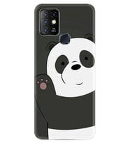 INFINIX Hot 8 9 10 11S Hot 10 Play 10T Kılıf Desemli Silikon Hello Panda 1709