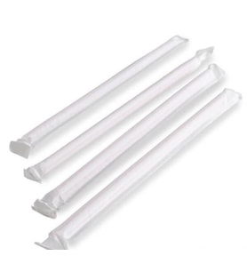 ŞeyliŞeyler - Kağıt Sargılı Pipet 19 cm 200'lü 5 Paket (1000 Adet)