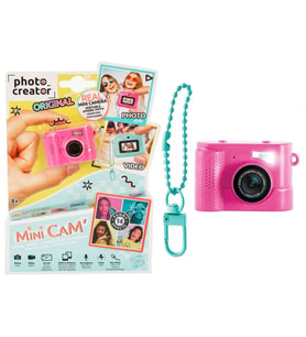 Photo Creator Çanta Aksesuarlı Mini Dijital Kamera (6 Model Seçenekli - USB Şarjlı)