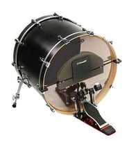 Evans SOBASS SoundOff Ayarlanabilir Kick Susturucu Aparatı (Aksesuar)  16-26 İnç Arasındaki Tüm Bas Davullara Uygun Evrensel Tasarım, Hızlı Montaj ve Gerçekçi Tuşe