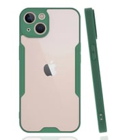 Newface Apple iPhone 14 Plus Kılıf Platin Silikon - Yeşil