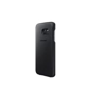 Galaxy S7 ile Uyumlu Deri Kılıf Siyah EF-VG930LBEGWW