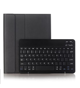 Apple iPad Pro 11 2. Nesil 2020 Kılıf Kablosuz Klavyeli Kılıf Mobax A2228 A2068 (Siyah)