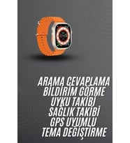 Akıllı Saat Arama Cevaplayan Bildirim Görme Yeni Nesil Bluetooth Bağlantılı