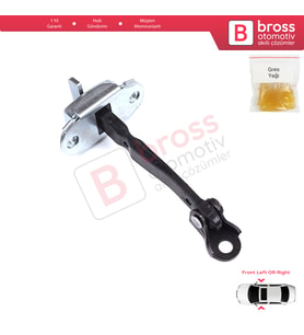 Toyota Hilux MK7 N1 N2 N3 Fortuner MK1 N5 N6 2004-2015 686100K012 için Ön Kapı Gergisi