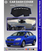 FIAT Linea (2007-2015) Torpido Örtüsü Ön Göğüs Koruma Torpido Koruma Tam Uyum Kaymaz Kolay Montaj