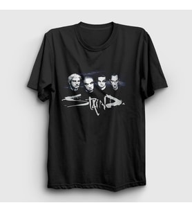 Presmono Unisex Siyah Band Staind T-Shirt 429513tt