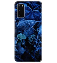 Samsung A02S A03S A10 A12 A13 A21S A22 Kılıf Desenli Silikon Blue Foid 1628