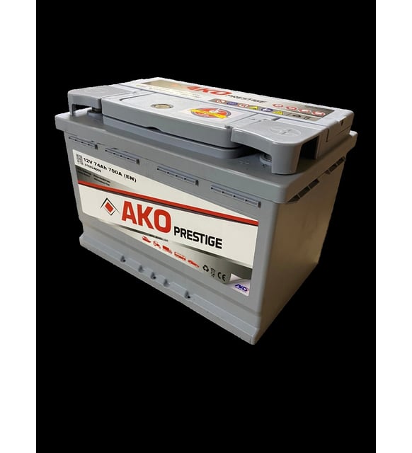 AKO 74 AH AKÜ 2024 ÜRETİM 3 YIL GARANTİ