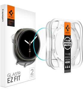 Galaxy Watch 9/8 (40mm) ile Uyumlu Ekran Koruyucu Cam Kolay Kurulum Glas.tR EZ Fit (2 Adet) - AGL09874