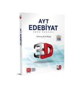 3d Yayınları Ayt Edebiyat Soru Bankası