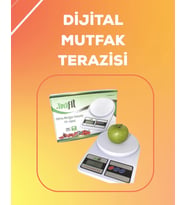 LCD Ekranlı Yüksek Hassasiyetli Dijital Mutfak Terazisi